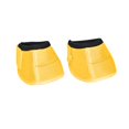 thumbnail image 2 of 2Pcs Horse Bell Boots Horse Care Boot Anti Shock Oxford Fabric Lightweight Easily Put on and Take Off Hoof Protection for Riding and Turnout Yellow, 2 of 8