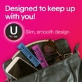 U by Kotex Click Compact Tampons, Super Plus Absorbency, Unscented, 18