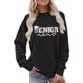 thumbnail image 2 of Senior Mom Sweatshirts for Women Class Of 2026 Long Sleeve Crewneck Graphic Sweatshirt Pullover Tops, 2 of 5