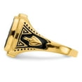thumbnail image 3 of 14K Yellow Gold Ring Band Themed Only Men's 3 to 15 mm (tapered), Size 9, 3 of 5