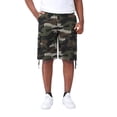 thumbnail image 4 of Youthup Men's Relaxed Fit Camo Cargo Work Shorts, Utility Shorts with 6 Pockets, No Elastic, Zip Fly & Wrinkle-Free for Summer Outdoor, 4 of 16