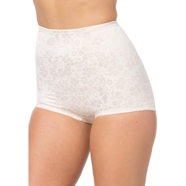 Cortland Womens Plus Size Firm Control High-Waist Brief 4234 Body Shaper - 4X, Blush