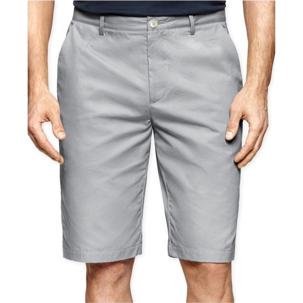 Pantalones cortos casuales Calvin Klein Sarga para hombre Gris 40