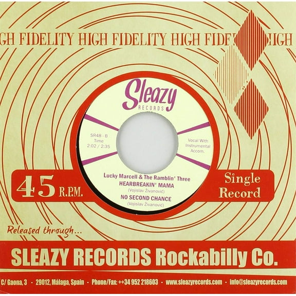 Lucky Marcell & the Ramblin' Three Heartbreakin' Mama (CD)