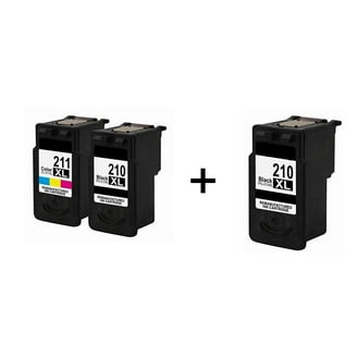 Canon PG 210XL CL 211XL High Yield Ink, 2 Pack, Compatible with