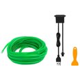 thumbnail image 1 of Riwesomey Tira de luces LED de plástico para automóviles, 5V, resistente al agua, 5M, interfaz USB colorida, lámpara de ambiente decorativa para Bombillas para automóviles Verde, 1 of 6