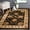 Black/Ivory, variant on SAFAVIEH Lyndhurst Manuel Traditional Border Area Rug, Ivory/Brown, 3'3" x 5'3"