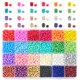 thumbnail image 1 of Juego de cuentas pequeñas de 2/3/4MM juego de cuentas de vidrio opaco Multicolor para joyería pulseras fabricación de colgantes para collares, 1 of 7