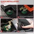 thumbnail image 3 of OEMASSIVE 2X Pure Brass Car Battery Terminals Connectors Clamps Top Post Protector w/ Washers, 3 of 8