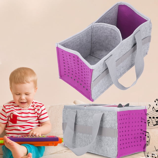 Estuche de Transporte Portátil para Toniebox Set, Bolsa de Almacenamiento de Vije de Tela de Fieltro para Tonies Box Con Bandas Elássticas Figuras Tonies Cano con