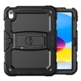 thumbnail image 2 of XYX for iPad (A16)11th /10th Generation 11/10.9 inch 2025/2022 Case, 3in1 Heavy Duty Shockproof Tablet Case with Stand, Shoulder Strap, Black, 2 of 7