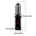 thumbnail image 5 of JUST BUY IT Hands Free 4 In 1 FM Transmitter Modulator Car Charger Player Car Accessories, 5 of 5