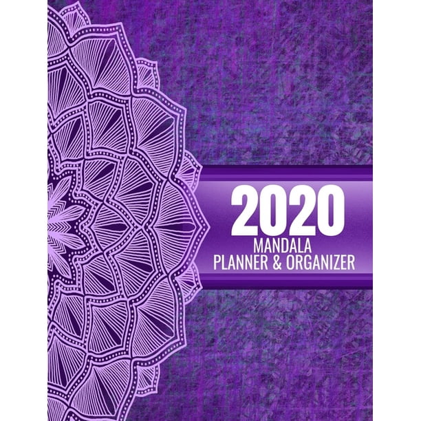 Download 2020 Mandala Planner & Organizer : Calendar Planner, Monthly Calendar Schedule Organizer with ...