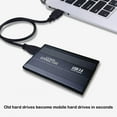 thumbnail image 4 of Xingzhi USB 3.0 HDD Hard Drive External Enclosure 2.5 Inch SATA Mobile Disk Box Cases Laptop for Windows OS No.01, 4 of 6