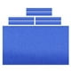 thumbnail image 1 of Mantel y riel para mesa de billar de 2,13 m, 2,44 m y 2,74 m, precortado, profesional 7 pies azul, 1 of 8