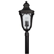 Hinkley Lighting - Trafalgar - 3 Light Large Outdoor Post Top or Pier Mount