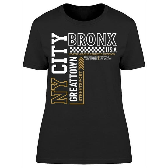 North League Athletic Div. Nyc T-Shirt Women -Image by Shutterstock, Female 3X-Large