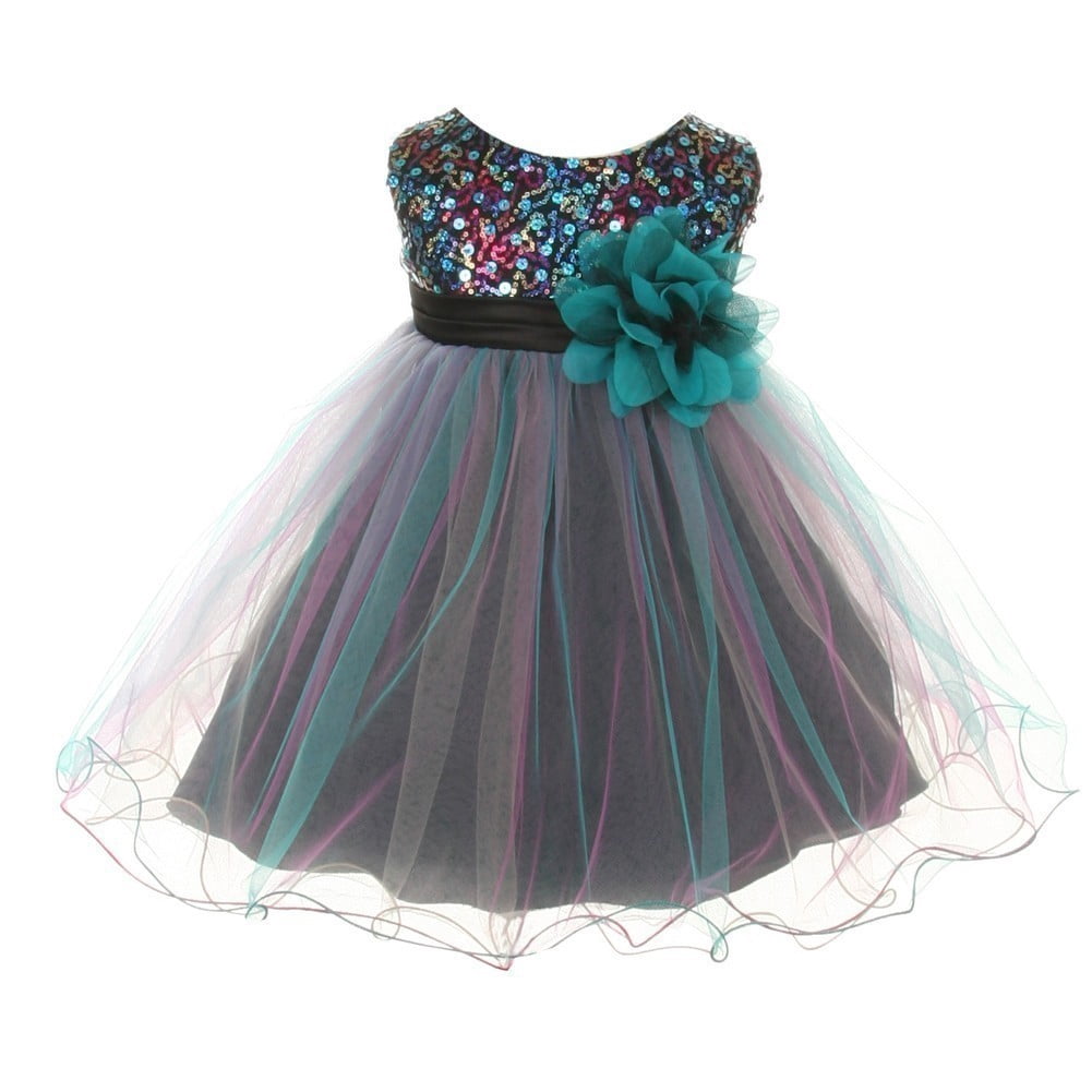 teal occasion dress