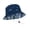 Navy, variant on Boys' Summer Sun Hat, UV Protection Thin Plaid Print Lightweight Outdoor Cap Navy Size 0-6 Months