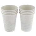 thumbnail image 2 of de 8 vasos desechables creativos, vasos de papel, vasos de vajilla desechables para diario Yotijar Copas Desechables, 2 of 7