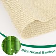 thumbnail image 6 of Allesin zen No Drill Cordless Bamboo Roman Shade, 34.5"W x 64"H, Ivory, 6 of 9