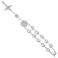thumbnail image 2 of BRIGHTFUFU Colgante de Rosario para coche, adorno colgante, pulsera de Rosario, accesorio para espejo retrovisor de coche cruzado, 2 of 7