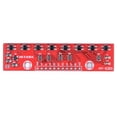 thumbnail image 1 of Módulo de sensor de detección por infrarrojos, módulo de seguimiento, módulo de seguimiento de 8 canales, módulo de sensor de bits de primera línea, 1 of 9