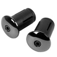 thumbnail image 1 of 2 Pcs Bike Handlebar End Plugs Andle Grip Bar End Stoppers Handlebar Plugs, 1 of 9