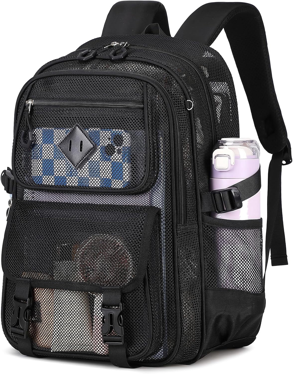 M YESCUSTOM Camo Print Backpack - Water Resistant Laptop Daypack For School, Travel & Work