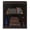 Concord Cherry, variant on 36 in. Poplar Open Bookcase with Bead Board Paneling, Concord Cherry