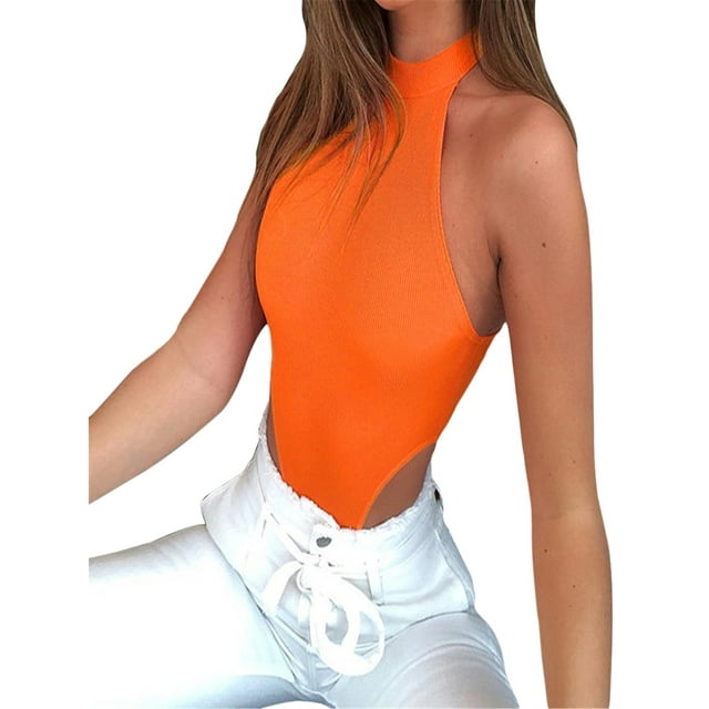 xiaxaixu Combishort d'Été Sans Manches pour Femmes, Bandage Extensible