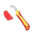 thumbnail image 3 of Multifunctional Insulated Electrician's Knife - Curved/Straight Blade for Cable Stripping & Cutting, 3 of 4