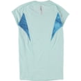 thumbnail image 2 of SOLFIRE Womens Breezy Basic T-Shirt eggblue L, 2 of 2