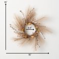 thumbnail image 6 of 15"H Sullivans Pampas Grass Mini Wreath, Brown, 6 of 6