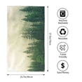 thumbnail image 4 of Kll Fog Forest Ultra Absorbent & Soft Hand Towels For Bath, Hand, Face, Gym And Spa-27.5x16in, 4 of 9
