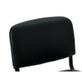 thumbnail image 6 of Guyou Set of 5 Black Stackable Conference Room Chairs with Flip-up Tablet Arm, Leather Reception Chair with Back, Ergonomic Office Chairs, Visitor Chairs for Conference Room Training Room School, 6 of 12