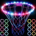 thumbnail image 1 of PENGXIANG LED Basketball Hoop Light  Remote Control Waterproof Basketball Rim Lights with 17 Colors 7 Lighting Modes  Super Bright Goal Accessories for Kids Adults Boys Outdoor Game and T, 1 of 11