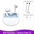thumbnail image 1 of OPPO ENCO Free 2 2i TWS Auricular Inalámbrico Bluetooth 5.2 Auriculares Cancelación activa de ruido Inalámbrico 3 Mic Auriculares para Find X5 Pro Tan Jianjun unisex, 1 of 2