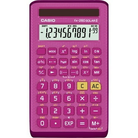 Casio Casio FX-260 School Version - FX260SLR-SCHL-C-IH Casio Casio FX-260 School Version - FX260SLR-SCHL-C-IH FX-260 School Version is an all-purpose Scientific Calculator which offers trigonometric functions and more. Includes a slide-on hard case and it is solar powered. (Fraction key is not operable). Casio MPN: FX260SLR-SCHL-C-IH UPC: 889232600741