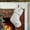A, variant on HOARBOEG Personalized Letter Christmas Stocking for Fireplace, 9 Inch White Nonwoven Fabric Holiday Stocking with Embroidered Initial, Custom Alphabet Monogram Stockings for Xmas Decorations Gift Bag
