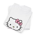 thumbnail image 3 of Cute Heart Hello Kitty Unisex T Shirt Heavy Cotton Tee Kawaii Cartoon Gift, 3 of 4