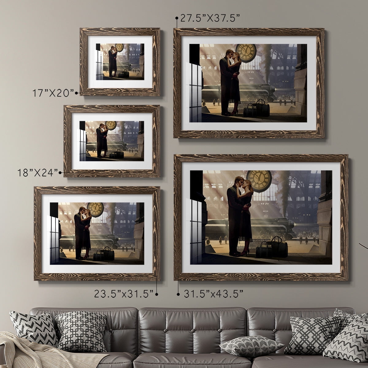 Au Revoir-Premium Framed Print - Ready to Hang