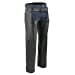thumbnail image 3 of Milwaukee Leather Chaps for Men's Black Leather 3-Front Pockets- Thigh Patch Pocket Motorcycle Riders Chap- LKM5780-2X-Small, 3 of 4