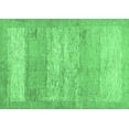 thumbnail image 1 of Ahgly Company Indoor Rectangle Abstract Emerald Green Contemporary Area Rugs, 3' x 5', 1 of 4