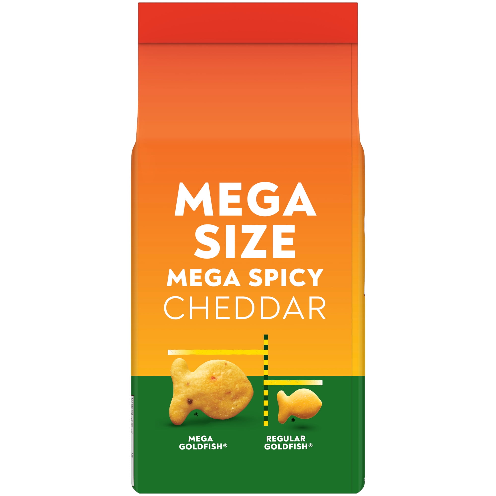 Goldfish Mega Bites Cheddar Jalapeno Crackers, 5.9 oz Bag