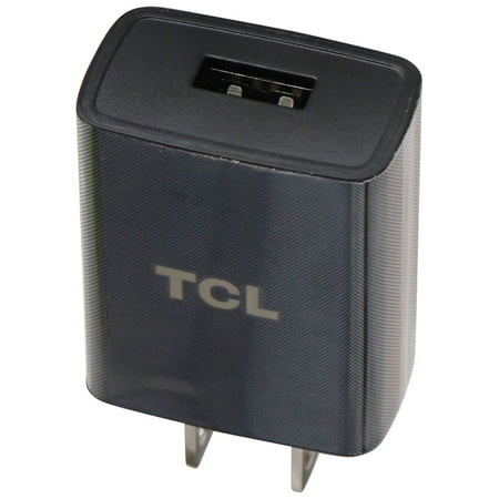 TCL (5V/1A) Single USB Port Wall Charger Travel Adapter - Black (UC11US)