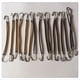 thumbnail image 4 of 15 bandas elásticas para el cabello, ganchos para coletas, accesorios para el cabello para mujer (negro, marrón y beige), 4 of 6