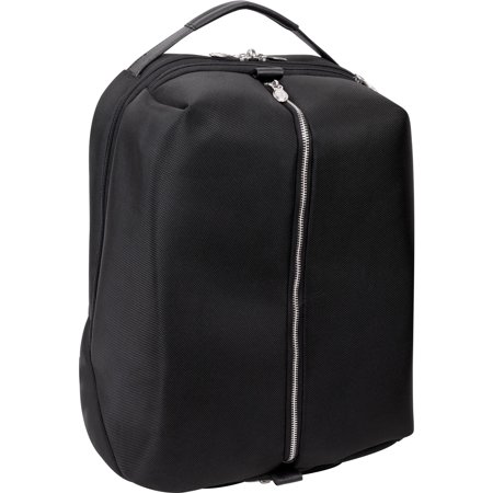 UPC: 0642154788856 | McKlein U Series  SOUTH SHORE   1680D Ballistic Nylon with Leather Trim 17  Nylon  Carry-All  Laptop & Tablet Overnight Backpack  Black (78885)