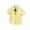 Yellow, variant on Asxite Toddler Girls White Shirt Solid Color Short Sleeve Button Down Preppy Style Casual Summer Tops 1-18Y