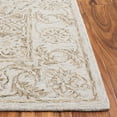 thumbnail image 3 of SAFAVIEH Micro-Loop Mana Medallion Area Rug, Brown/Light Blue, 6' x 9', 3 of 7
